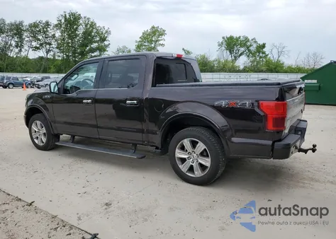 2018 Ford F150 Supercrew из США, поврежденный, VIN 1FTEW1E50JFC97168
